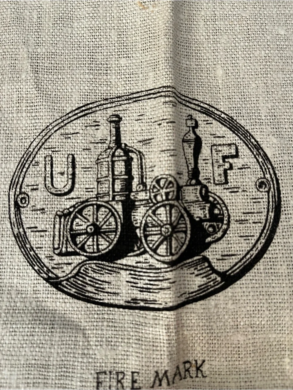 Vintage authentic hand